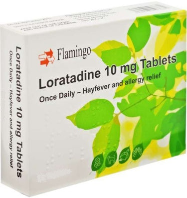 Flamingo Hayfever & Allergy Relief Loratadine 10mg Tablets – 6 Packs | 180 Tablets